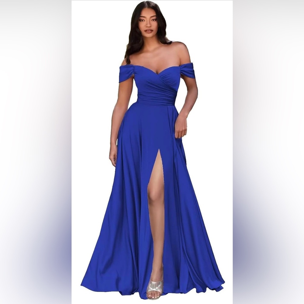 Blue formal dress